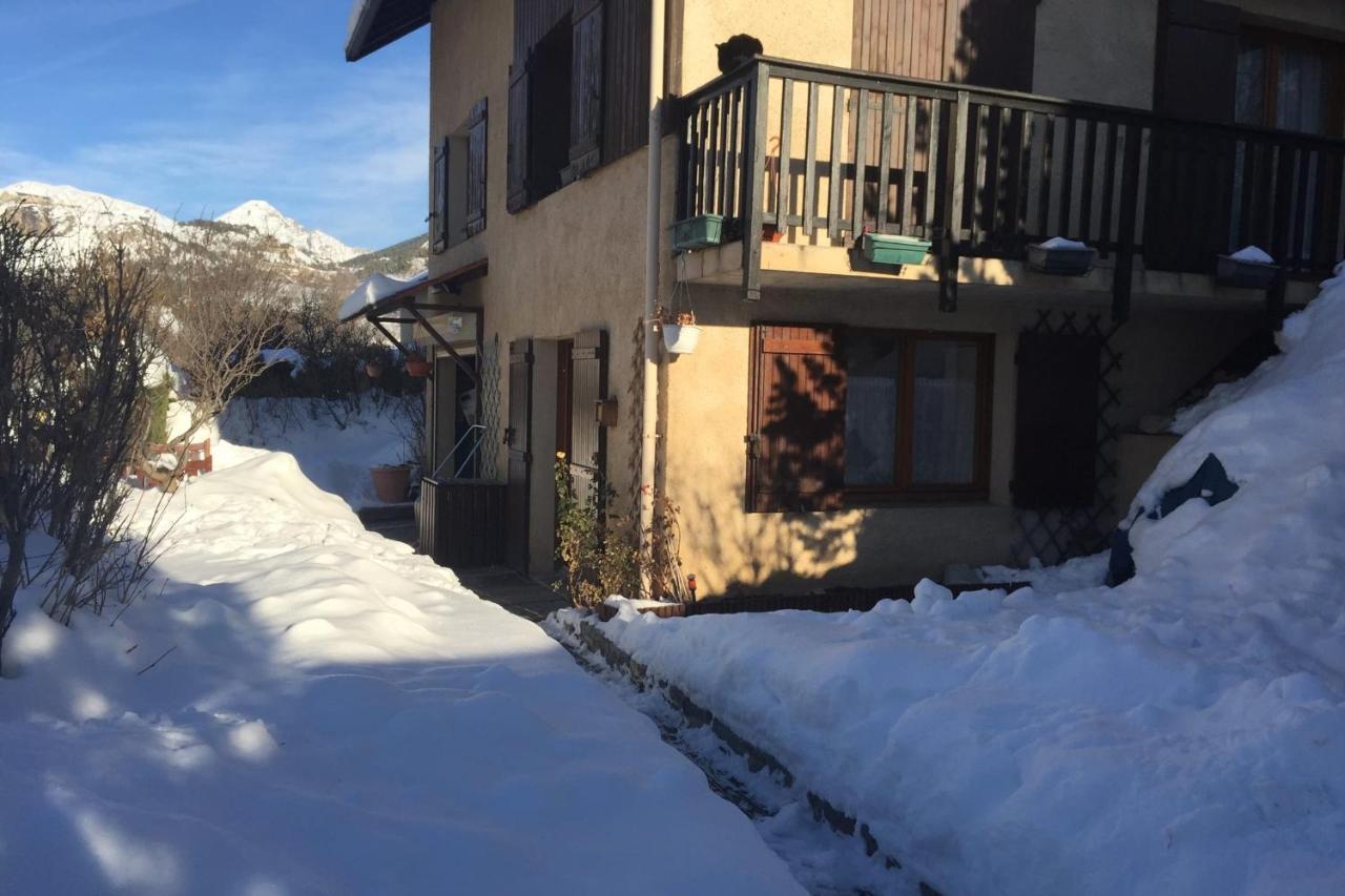 Ferienwohnung Chez Madeleine - Large T1 Mountain view Villar-Saint-Pancrace Exterior foto